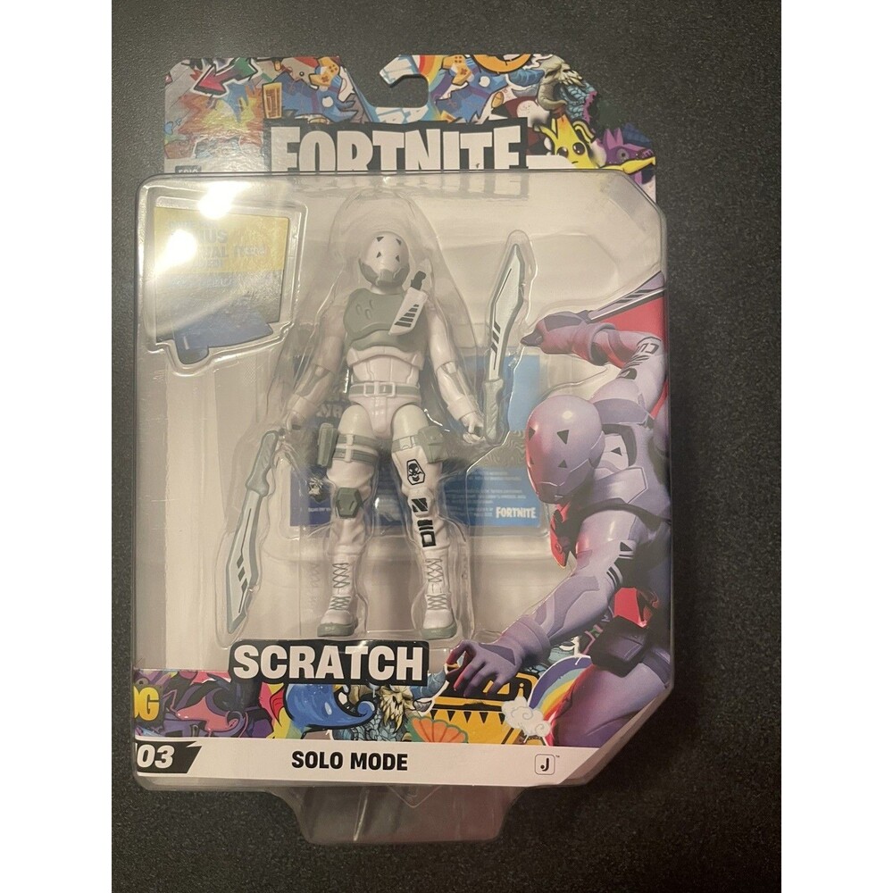 Fortnite Jazwares 2026 OG Scratch Solo Mode 4" Action Figure #103